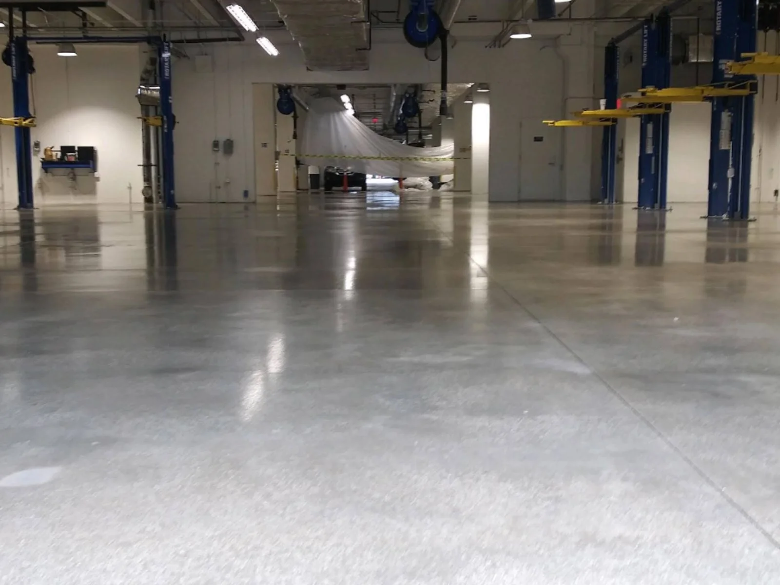 Finished Polished Concrete Surface In Naples, FL Interior